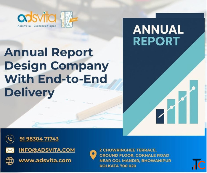 Annual Report Design Company With End-to-End Delivery