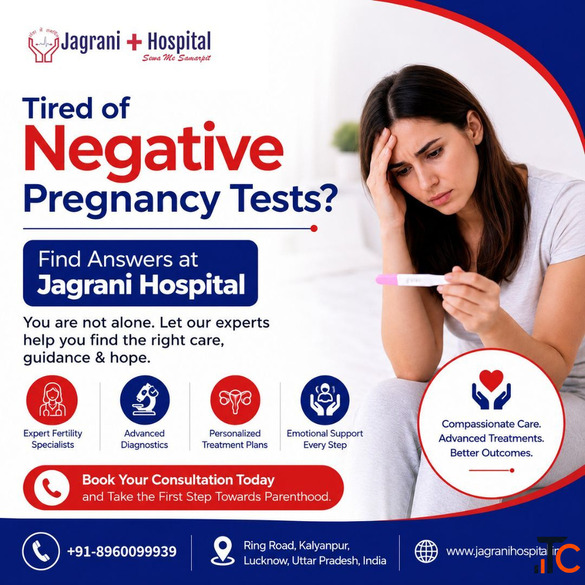 Tired of Negative Pregnancy Tests Find Answers at Jagrani Hospital