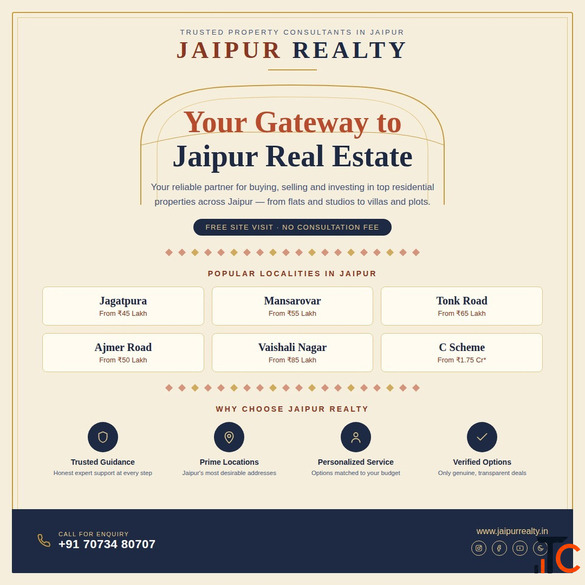 How do you find the best property dealers in Jaipur