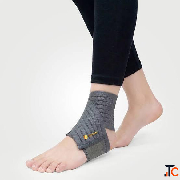Cyson Premium Ankle Binder Compression Brace Adjustable Ankle Support for Pain