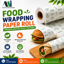 Food Wrapping Paper Roll for Restaurants Cafes Food Businesses