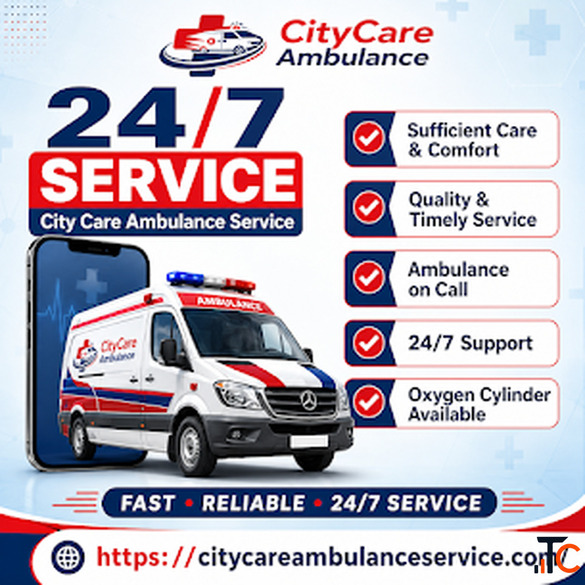 247 Advanced ICU ambulance service in Lucknow