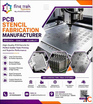 PCB Stencil Fabrication Manufacturer in Ahmedabad - FineTrak