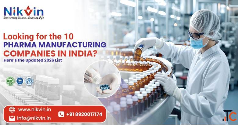 Top 10 Third Party Pharma Manufacturing Companies