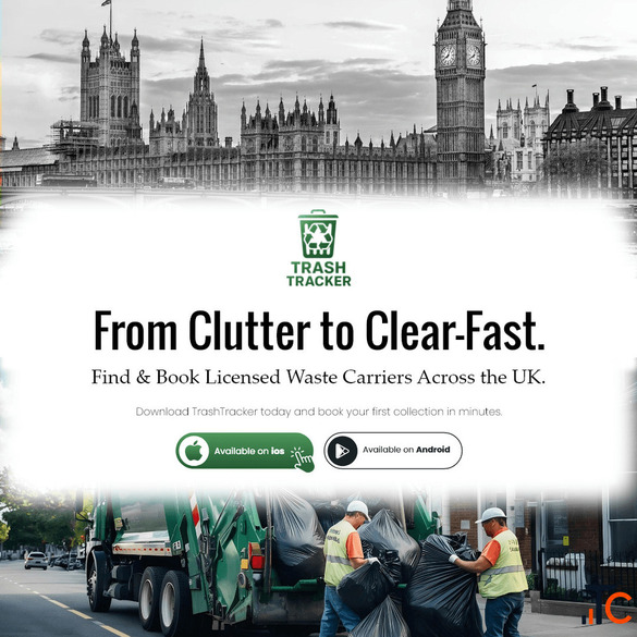 TrashTracker Clutter-Free UK Homes Start Here