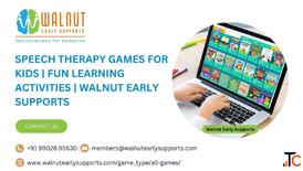 Speech Therapy Games for Kids Fun Learning Activities Walnut Early Supports
