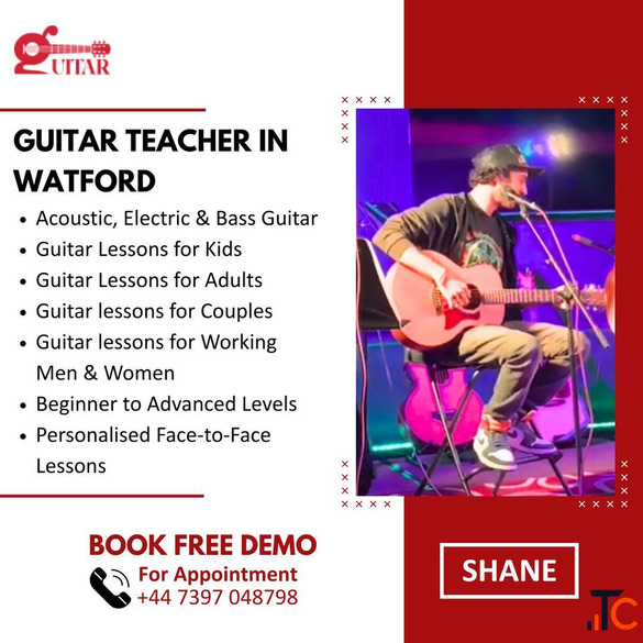 Beginner to Advanced Guitar Tuition in Watford