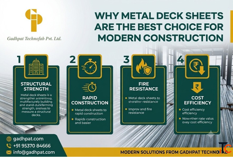 Why Metal Deck Sheets Are the Best Choice for Modern Construction