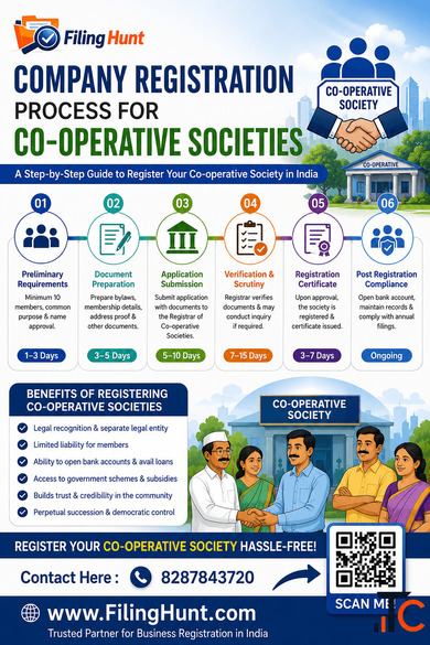 Company Registration Process for Co-operative Societies