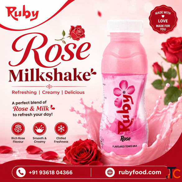 Rose Milk Bottle in Madurai Tamil Nadu