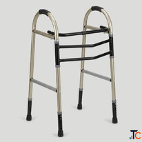 Cyson Foldable Walker Lightweight Adjustable Walking Frame for Elderly Patients