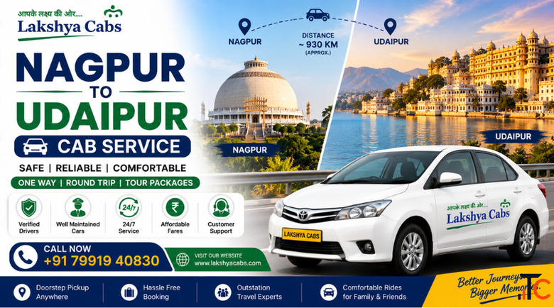 Nagpur to Udaipur One Way Cab - Is It a Budget-Friendly Option for Single Travel