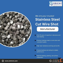 Stainless Steel Cut Wire Shots by Orient Industries Precision Blasting Media