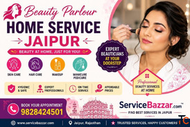 beauty parlour home service Jaipur