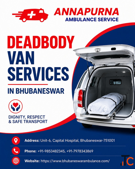 Safe Dead Body Van Service in Bhubaneswar