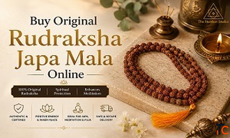 Buy Original Rudraksha Japa Mala Online at Best Price The Stardust Studio