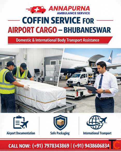 Coffin Service in Airport Cargo Bhubaneswar