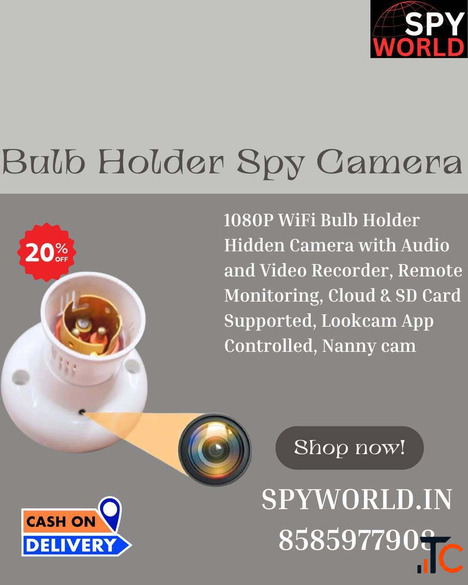Wireless Spy Camera Shop in Gurgaon Haryana at Spy World