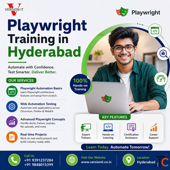 Job-Oriented Playwright Training in Hyderabad with Certification