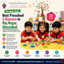 Best Preschool Daycare in Raj Nagar Ghaziabad