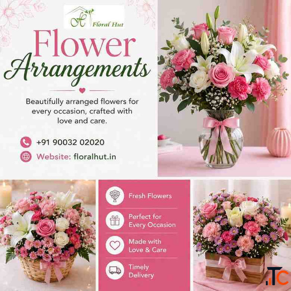 Flower Arrangement Bouquet in Chennai