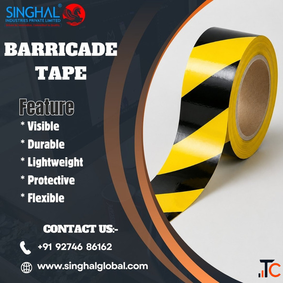 Danger Tape Roll India Singhal Industries