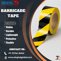 Danger Tape Roll India Singhal Industries