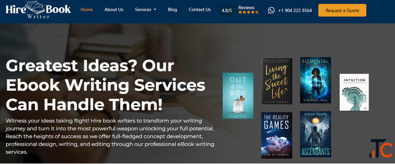 Ebook Writing Services by HIREBOOKWRITERS