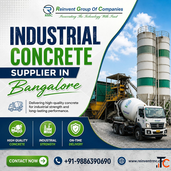 Industrial Concrete Supplier in Bangalore
