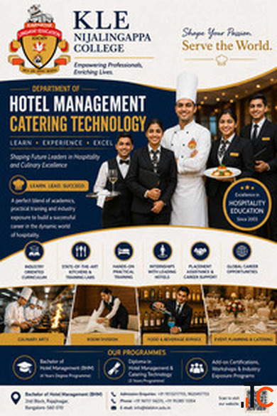 Admission Enquiry Top Hotel Management Institutes in Bangalore