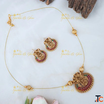 Designer Invisible Necklace Sparkle and Glow