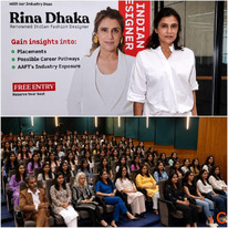 Renowned Fashion Designer Reena Dhaka Conducts Inspiring Workshop at AAFT