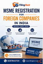 MSME Registration for Foreign Companies in India