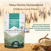 Nixtamalized Yellow Corn Flour Masa Harina - Gluten-Free Diabetic-Friendly Rich in Calcium 950g