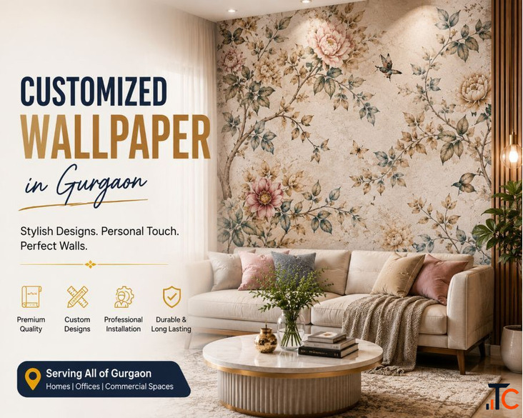 Customized Wallpaper in Gurgaon Stylish Wall Designs