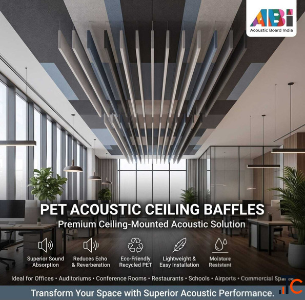 Acoustic Board India PET Acoustic Panels in Delhi