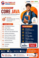 Core Java Training - Live Online Classroom