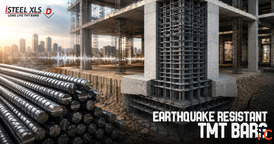 Earthquake resistant TMT bars