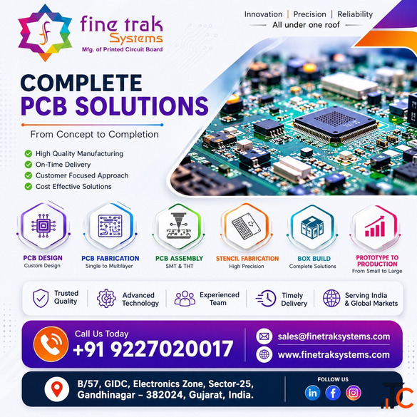 PCB Design Fabrication Assembly Experts in Gujarat