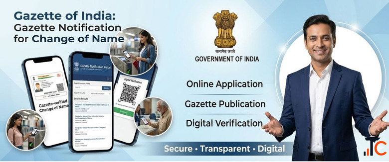 Official Gazette Name Change Service by Advocate Advice