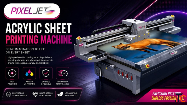 Acrylic Sheet Printing Machine - Buy Direct Pixeljetworld