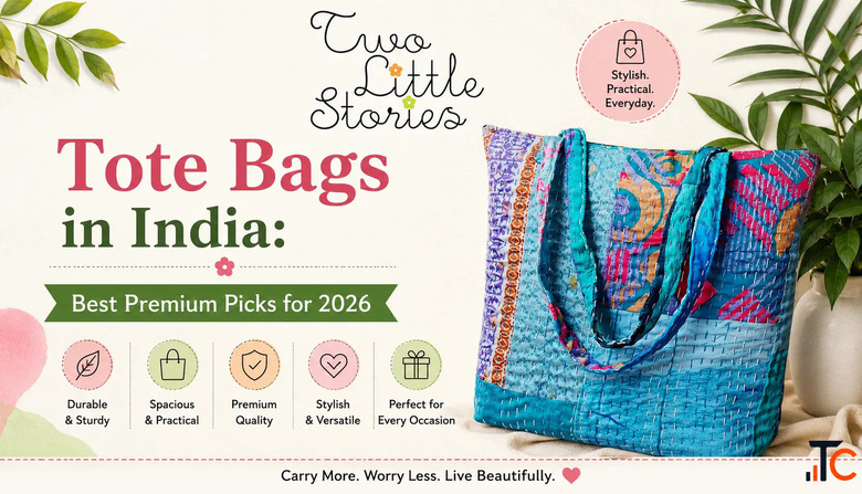 Tote bags in India Two Little Stories