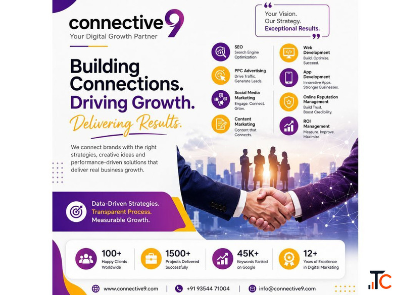 Digital Marketing Agency in India SEO PPC Web DevelopmentConnective9