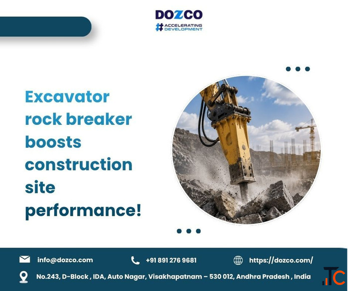 Why Every Construction Site Needs an Excavator Rock Breaker