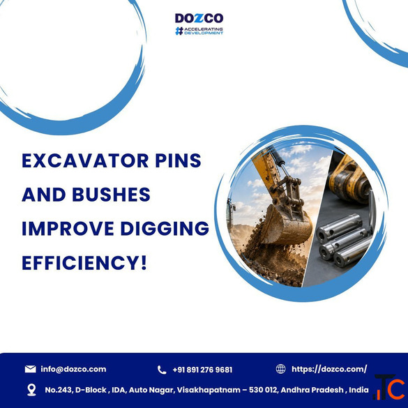 Why Excavator Pins and Bushes Matter for Long-Term Equipment Performance