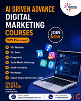 AI Driven Digital Marketing Course In Pune. 100 Placements