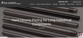 Hard Chrome Plating for Long Cylindrical Components