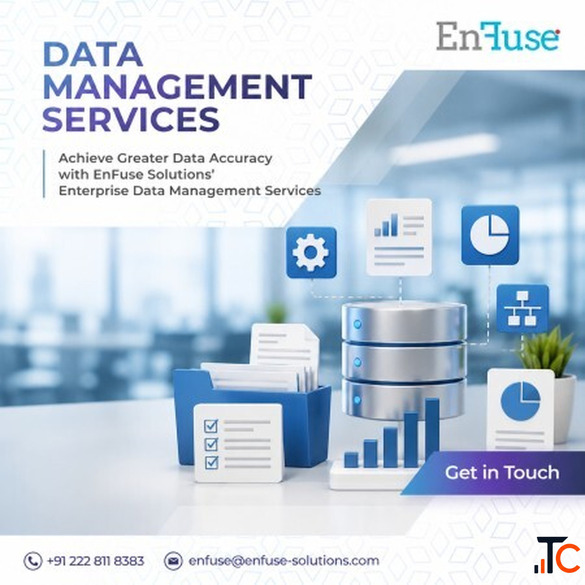 Achieve Greater Data Accuracy with EnFuse Solutions' Enterprise Data Management Services