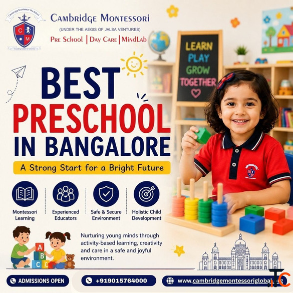 Best Preschool in Bangalore - Nurturing Young Minds for a Bright Future
