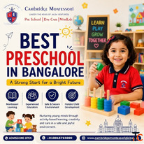 Best Preschool in Bangalore - Nurturing Young Minds for a Bright Future